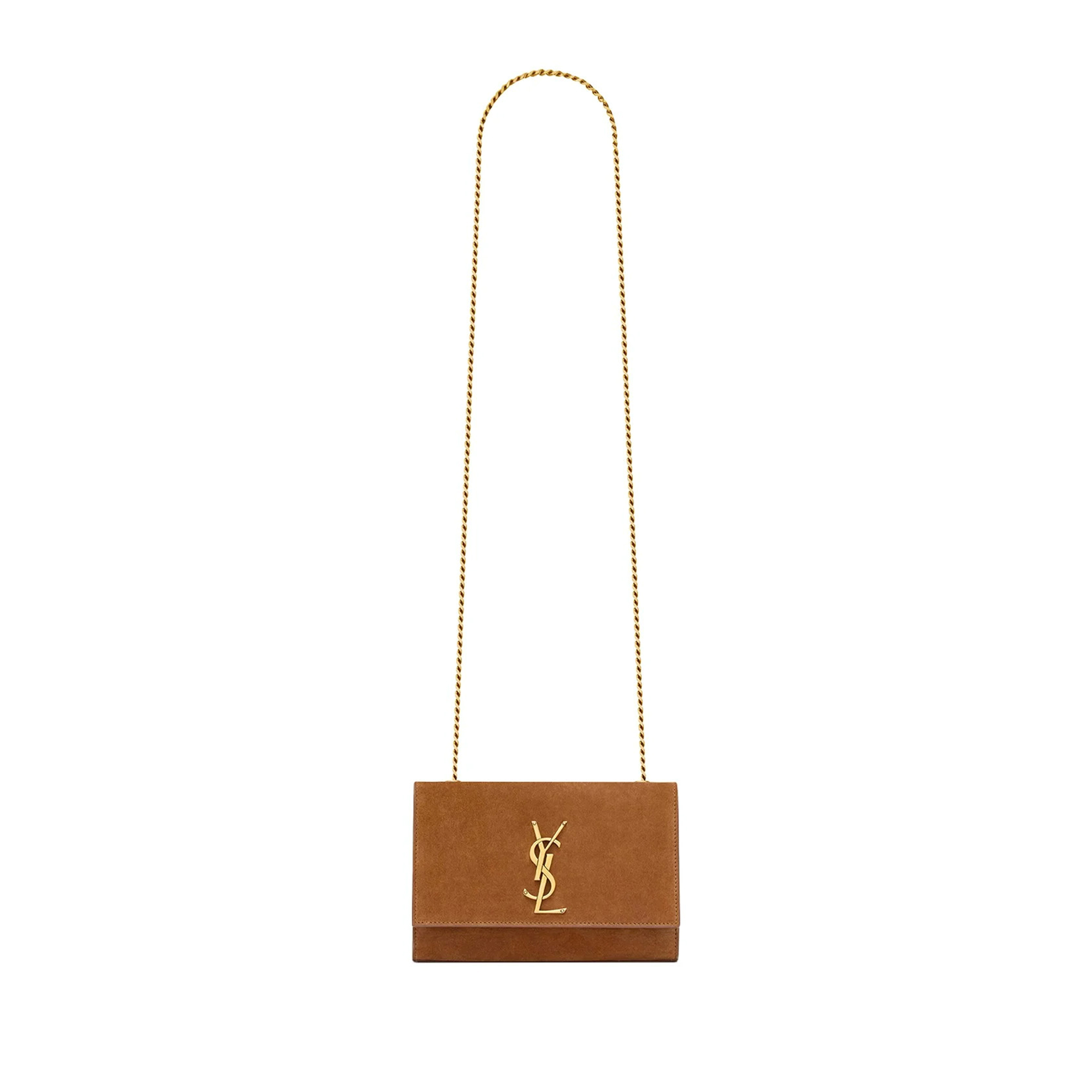 YSL KATE SMALL CHAIN BAG IN SUEDE 469390144785 (20*13.5*5.5cm)